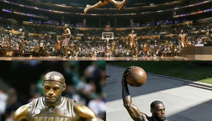 詹姆斯退役倒计时，骑士热火湖人谁将为其立雕像|体育赛事讨论|迈阿密热火队|克利夫兰骑士队|球队历史荣誉|洛杉矶湖人队_新浪新闻