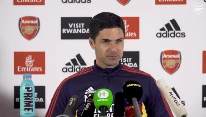 mk体育-阿尔特塔：战铁锤萨利巴继续缺席，恩凯蒂亚回归