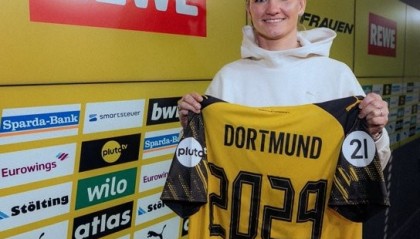 mk体育官网-官方：多特蒙德女足签下德国女足名将波普，签约至2029年